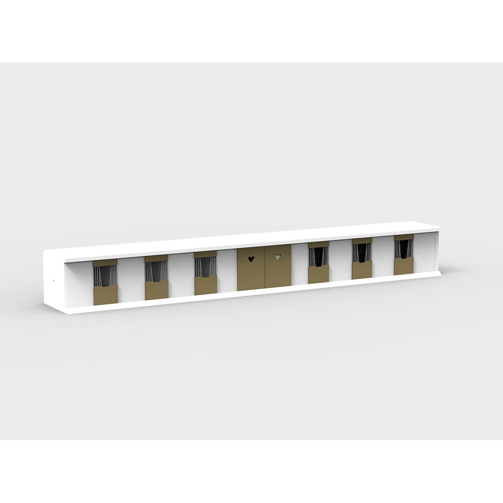Stable large box barn doors and box doors